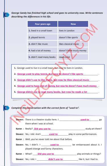10. Sınıf Çalışma Kitabı Pasifik Yayınları İngilizce Ders Kitabı Sayfa 32 Cevapları 10. Sınıf Çalışma Kitabı Pasifik Yayınları İngilizce Ders Kitabı Sayfa 32 Cevapları