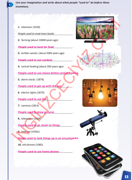 10. Sınıf Çalışma Kitabı Pasifik Yayınları İngilizce Ders Kitabı Sayfa 33 Cevapları 10. Sınıf Çalışma Kitabı Pasifik Yayınları İngilizce Ders Kitabı Sayfa 33 Cevapları
