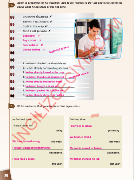10. Sınıf Çalışma Kitabı Pasifik Yayınları İngilizce Ders Kitabı Sayfa 38 Cevapları 10. Sınıf Çalışma Kitabı Pasifik Yayınları İngilizce Ders Kitabı Sayfa 38 Cevapları