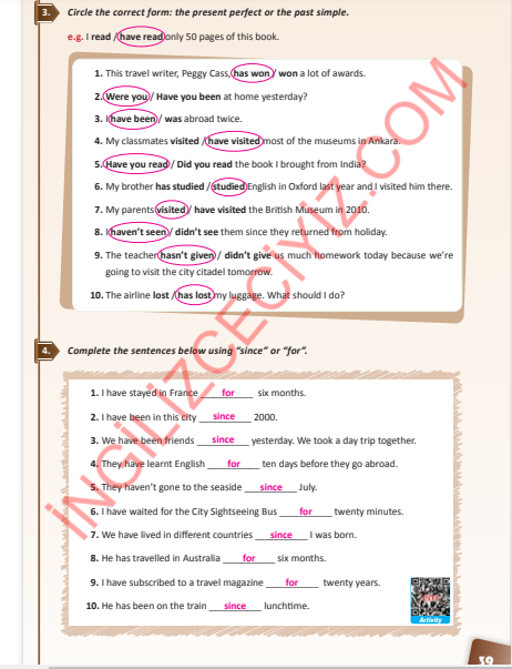 10. Sınıf Çalışma Kitabı Pasifik Yayınları İngilizce Ders Kitabı Sayfa 39 Cevapları 10. Sınıf Çalışma Kitabı Pasifik Yayınları İngilizce Ders Kitabı Sayfa 39 Cevapları