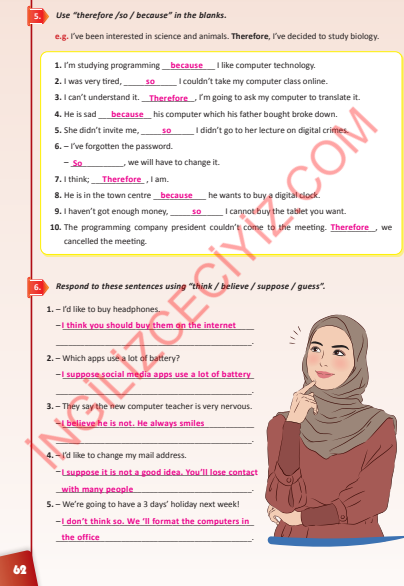 10. Sınıf Çalışma Kitabı Pasifik Yayınları İngilizce Ders Kitabı Sayfa 62 Cevapları 10. Sınıf Çalışma Kitabı Pasifik Yayınları İngilizce Ders Kitabı Sayfa 62 Cevapları