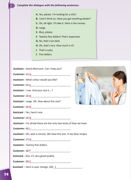 10. Sınıf Çalışma Kitabı Pasifik Yayınları İngilizce Ders Kitabı Sayfa 74 Cevapları 10. Sınıf Çalışma Kitabı Pasifik Yayınları İngilizce Ders Kitabı Sayfa 74 Cevapları