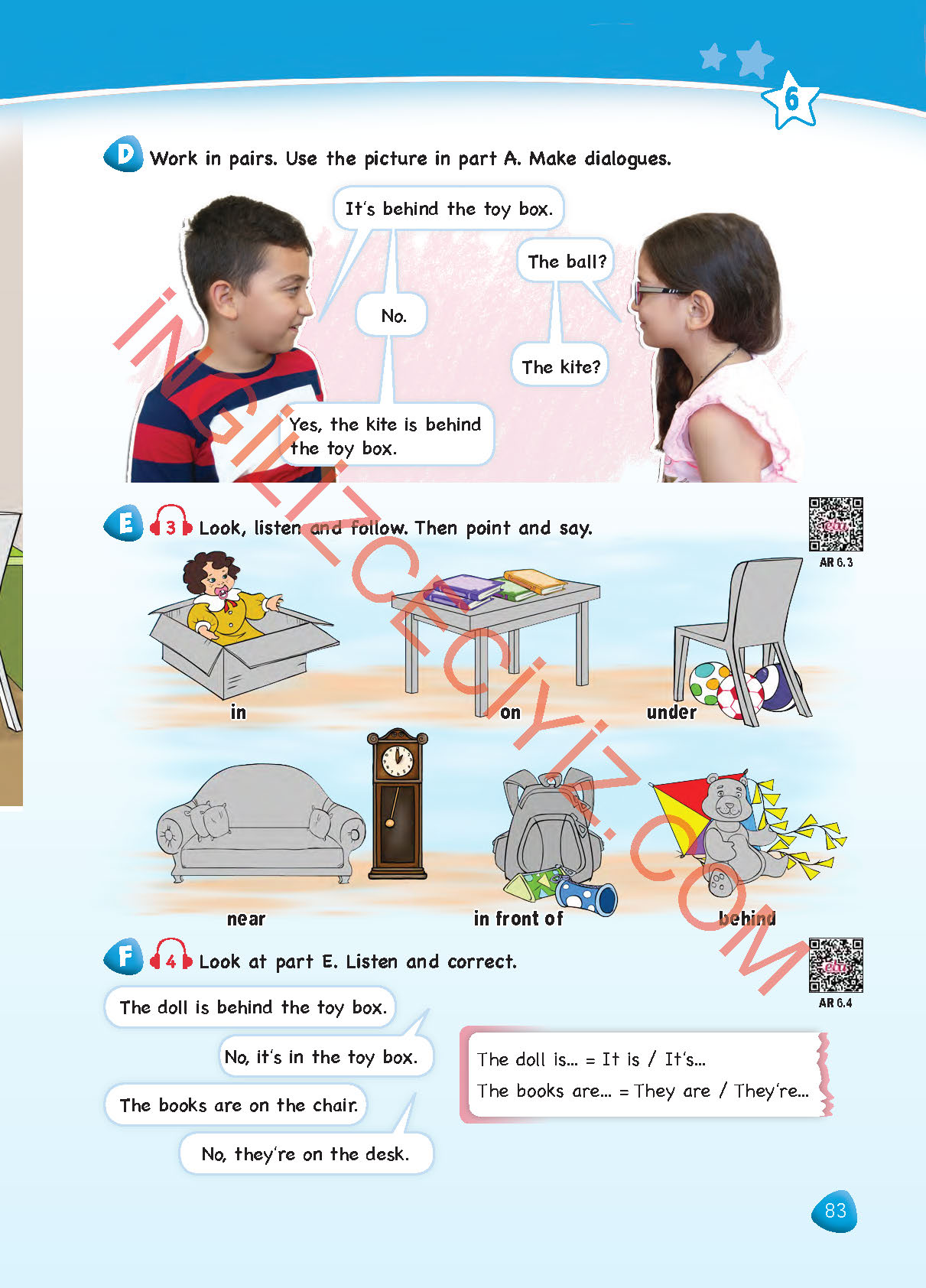 4. Sınıf Dikey Yayıncılık İngilizce Ders Kitabı Sayfa 83 Cevapları