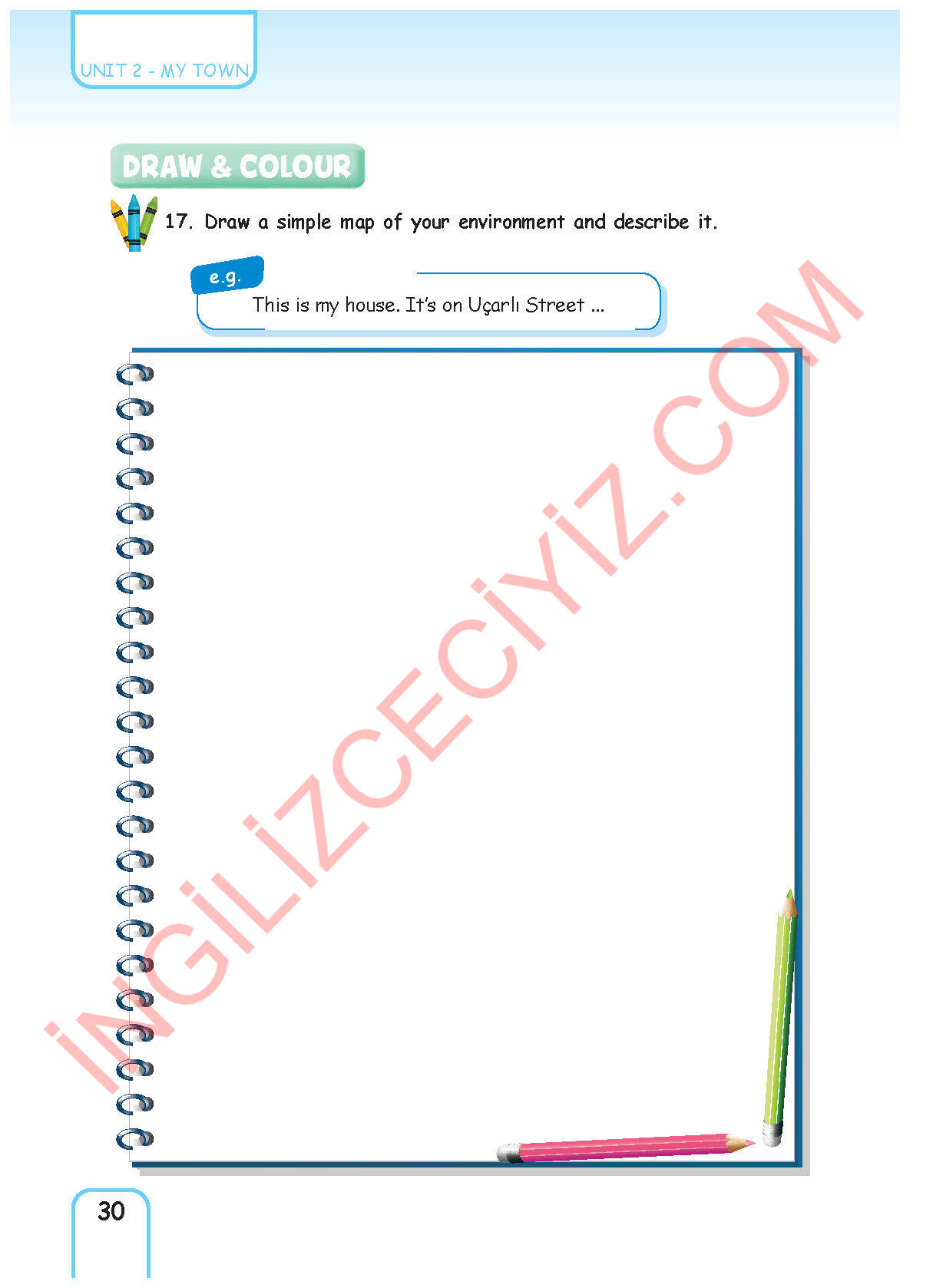 5. Sınıf Pasifik Yayınları İngilizce Ders Kitabı Sayfa 30 Cevapları