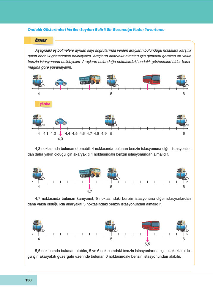 6. Sınıf Doğa Yayıncılık Matematik Ders Kitabı Sayfa 138 Cevapları