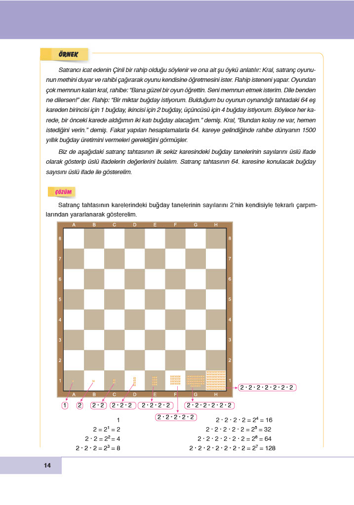 6. Sınıf Doğa Yayıncılık Matematik Ders Kitabı Sayfa 14 Cevapları
