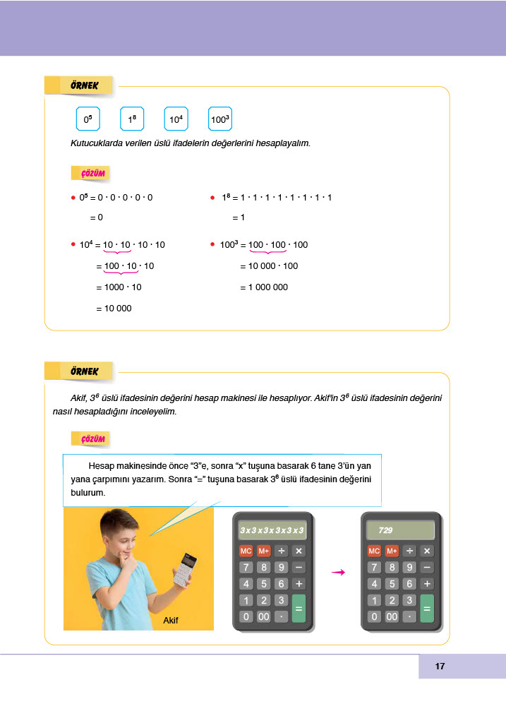 6. Sınıf Doğa Yayıncılık Matematik Ders Kitabı Sayfa 17 Cevapları
