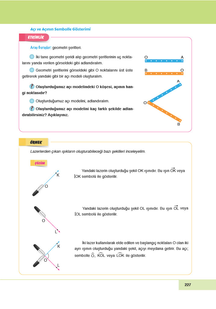 6. Sınıf Doğa Yayıncılık Matematik Ders Kitabı Sayfa 227 Cevapları