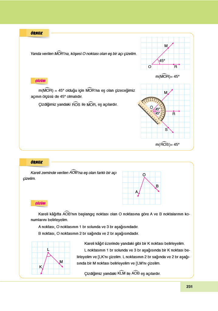 6. Sınıf Doğa Yayıncılık Matematik Ders Kitabı Sayfa 231 Cevapları