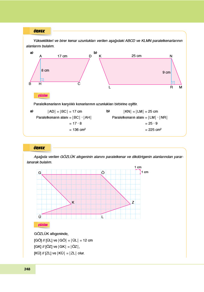 6. Sınıf Doğa Yayıncılık Matematik Ders Kitabı Sayfa 248 Cevapları