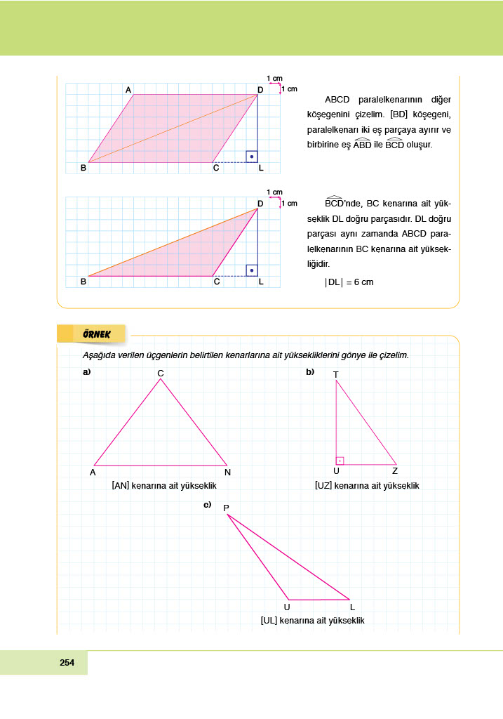 6. Sınıf Doğa Yayıncılık Matematik Ders Kitabı Sayfa 254 Cevapları