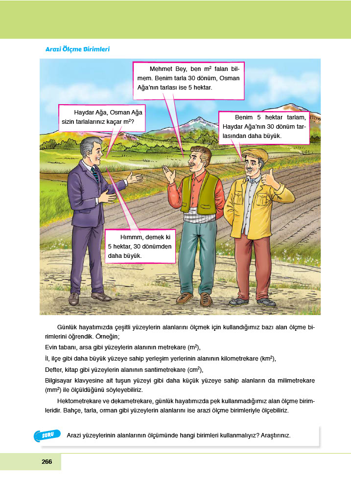 6. Sınıf Doğa Yayıncılık Matematik Ders Kitabı Sayfa 266 Cevapları