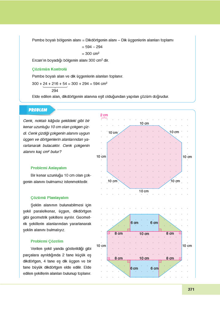 6. Sınıf Doğa Yayıncılık Matematik Ders Kitabı Sayfa 271 Cevapları