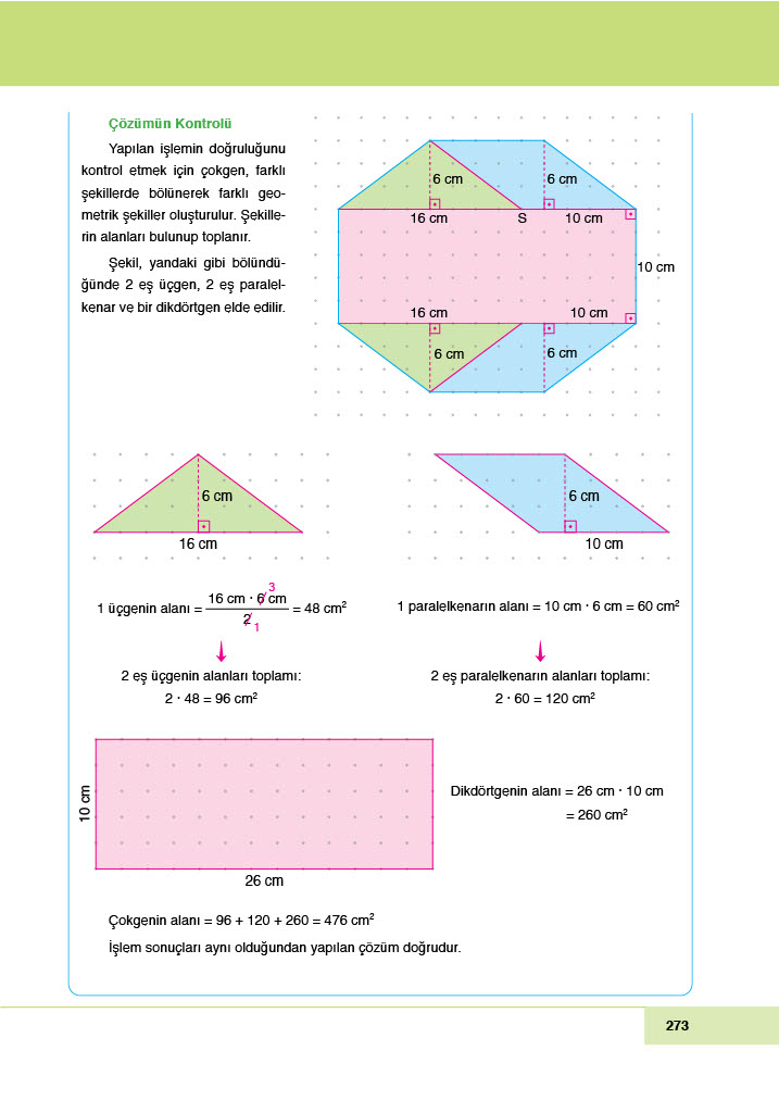 6. Sınıf Doğa Yayıncılık Matematik Ders Kitabı Sayfa 273 Cevapları