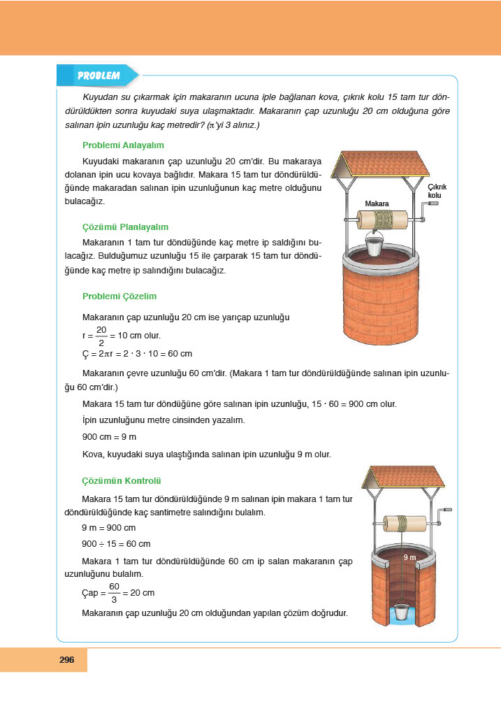 6. Sınıf Doğa Yayıncılık Matematik Ders Kitabı Sayfa 296 Cevapları