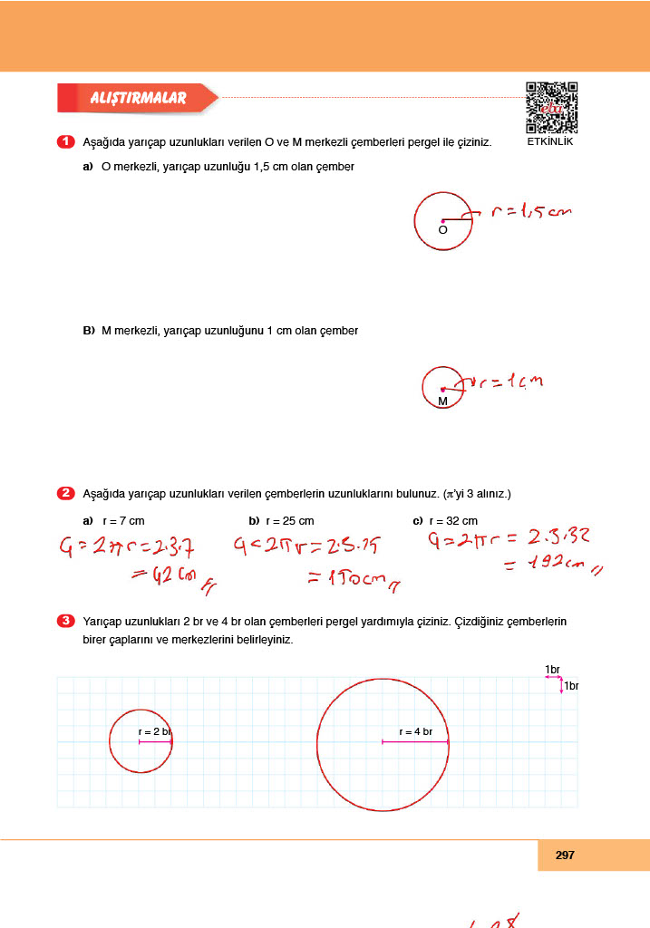 6. Sınıf Doğa Yayıncılık Matematik Ders Kitabı Sayfa 297 Cevapları