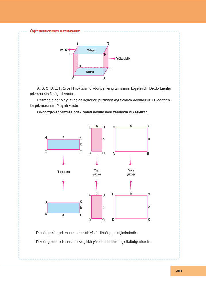6. Sınıf Doğa Yayıncılık Matematik Ders Kitabı Sayfa 301 Cevapları