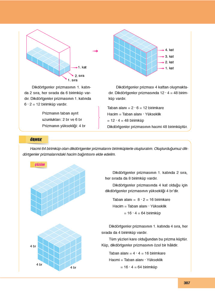 6. Sınıf Doğa Yayıncılık Matematik Ders Kitabı Sayfa 307 Cevapları