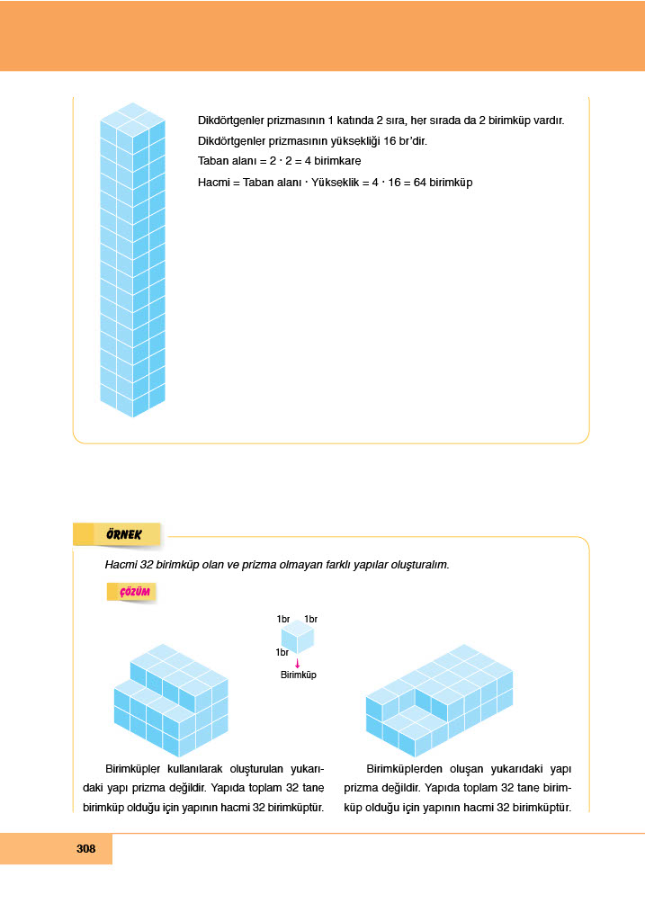 6. Sınıf Doğa Yayıncılık Matematik Ders Kitabı Sayfa 308 Cevapları