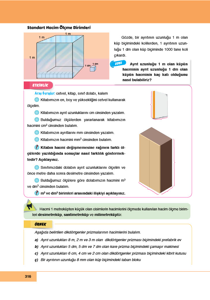 6. Sınıf Doğa Yayıncılık Matematik Ders Kitabı Sayfa 316 Cevapları