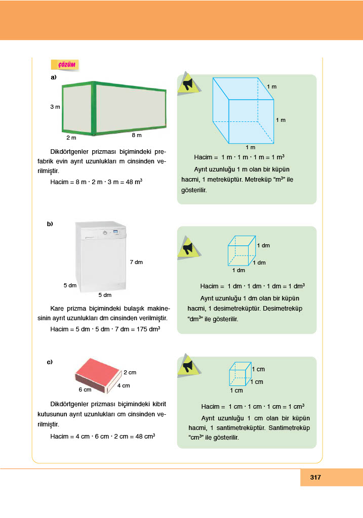 6. Sınıf Doğa Yayıncılık Matematik Ders Kitabı Sayfa 317 Cevapları