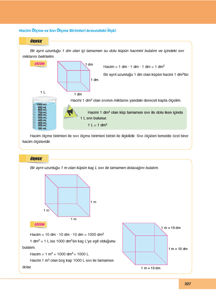 6. Sınıf Doğa Yayıncılık Matematik Ders Kitabı Sayfa 327 Cevapları