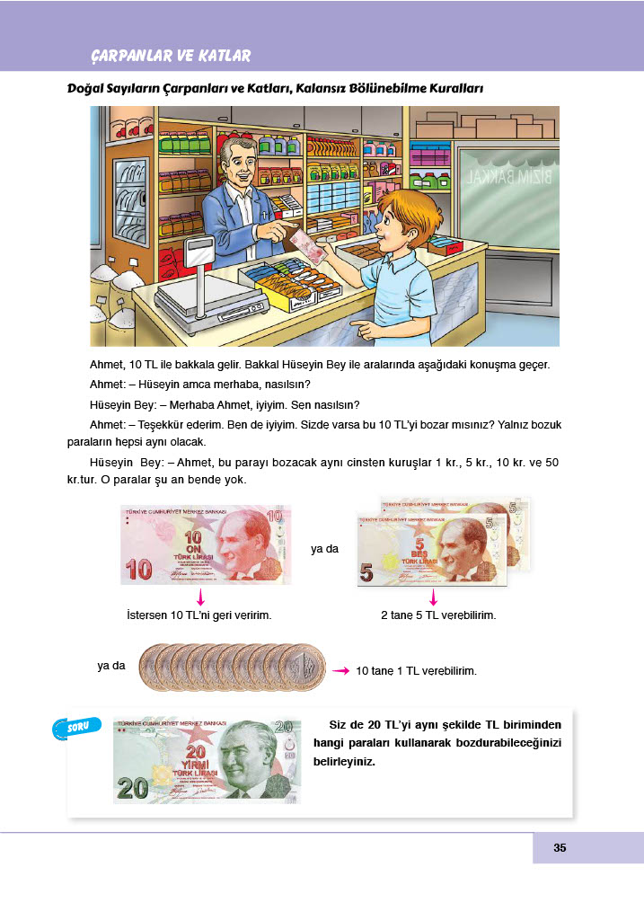 6. Sınıf Doğa Yayıncılık Matematik Ders Kitabı Sayfa 35 Cevapları