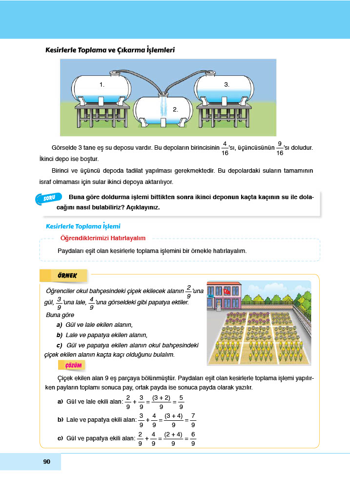 6. Sınıf Doğa Yayıncılık Matematik Ders Kitabı Sayfa 90 Cevapları