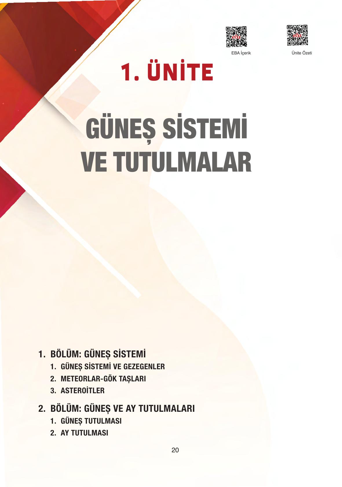 6. Sınıf Gün Yayınları Fen Bilimleri Ders Kitabı Sayfa 20 Cevapları