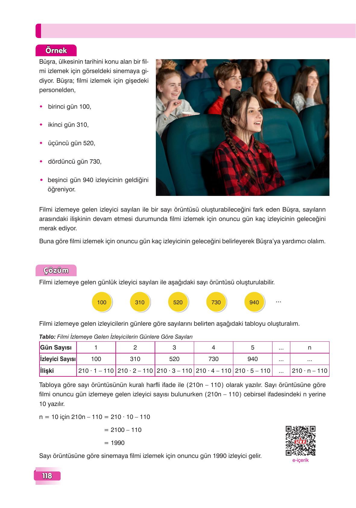 7. Sınıf Edat Yayınları Matematik Ders Kitabı Sayfa 118 Cevapları