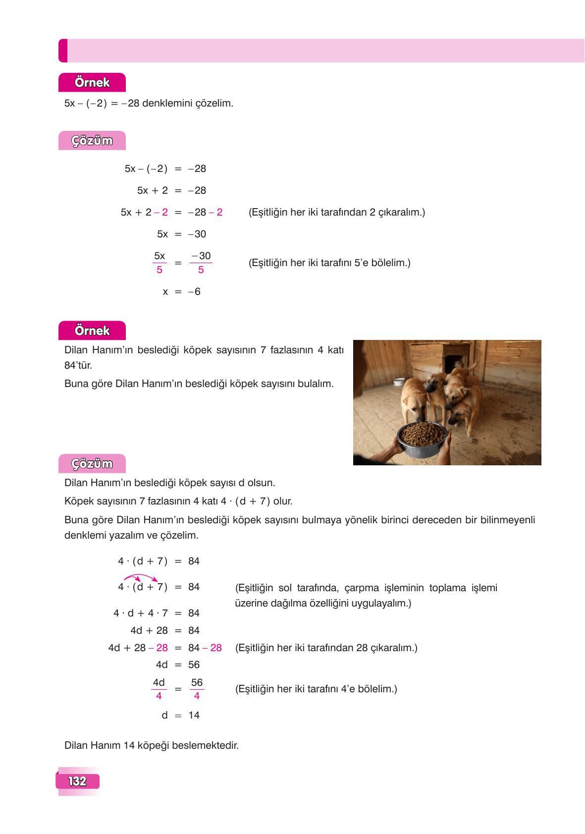 7. Sınıf Edat Yayınları Matematik Ders Kitabı Sayfa 132 Cevapları