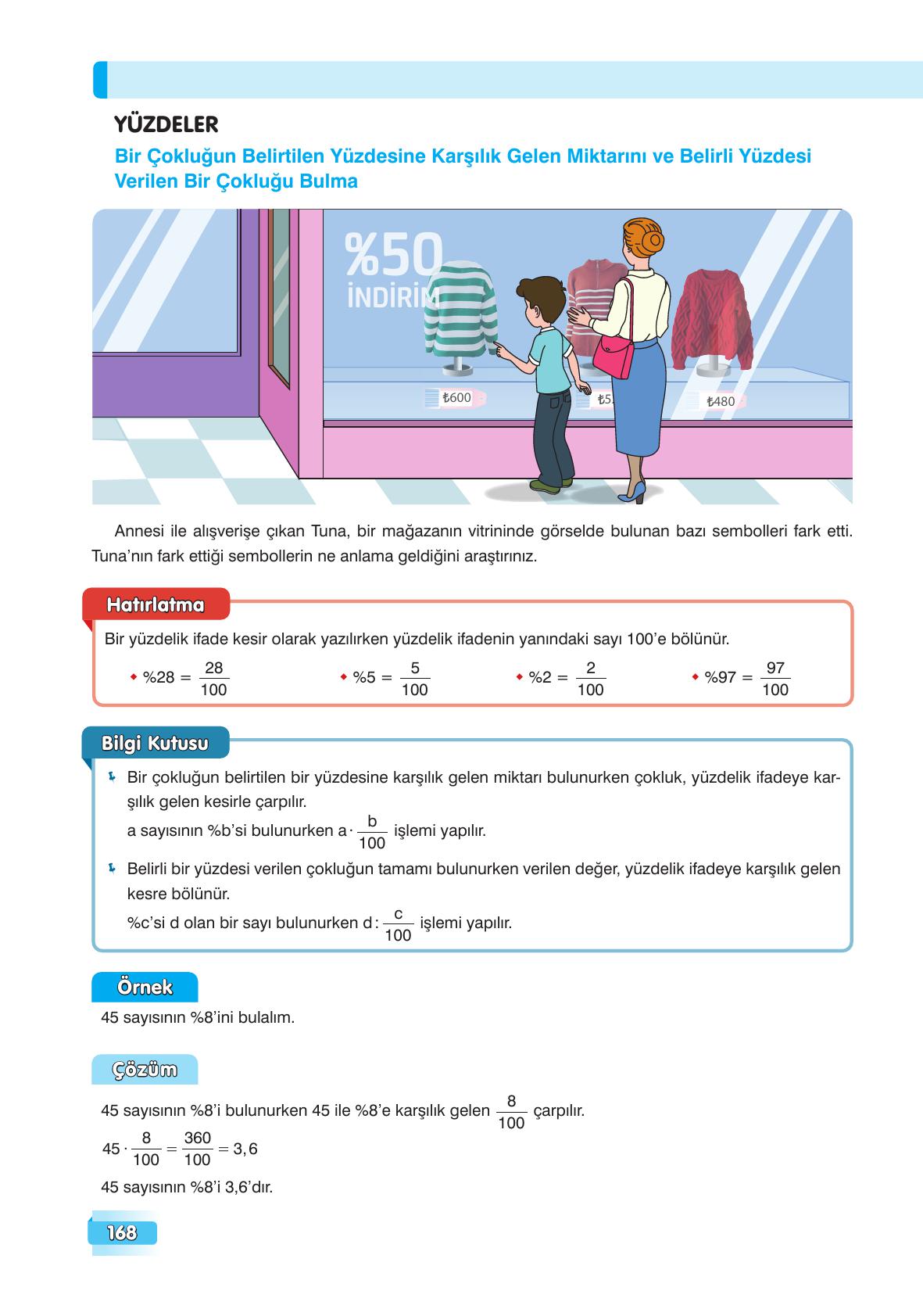 7. Sınıf Edat Yayınları Matematik Ders Kitabı Sayfa 168 Cevapları