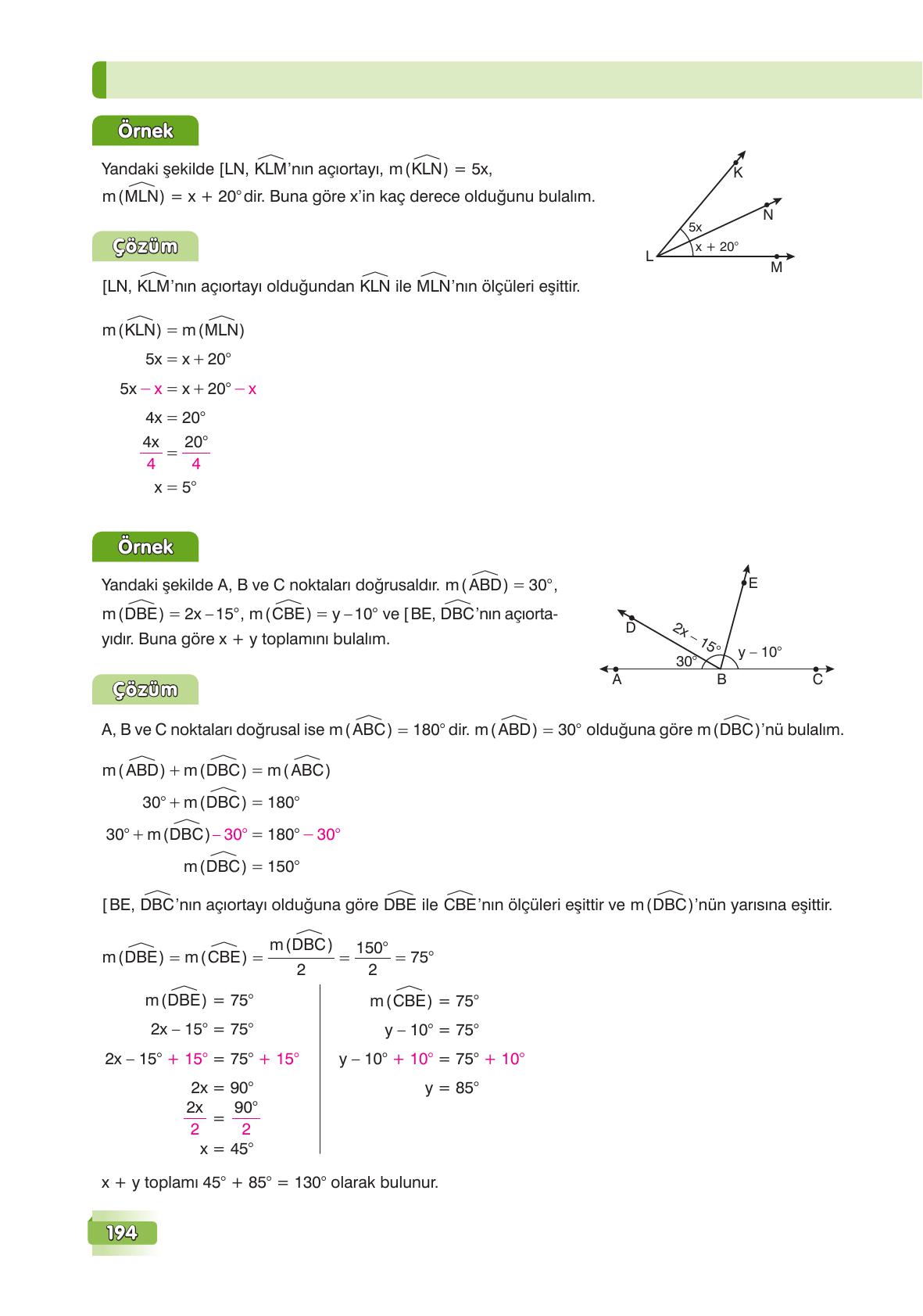 7. Sınıf Edat Yayınları Matematik Ders Kitabı Sayfa 194 Cevapları 7. Sınıf Edat Yayınları Matematik Ders Kitabı Sayfa 194 Cevapları