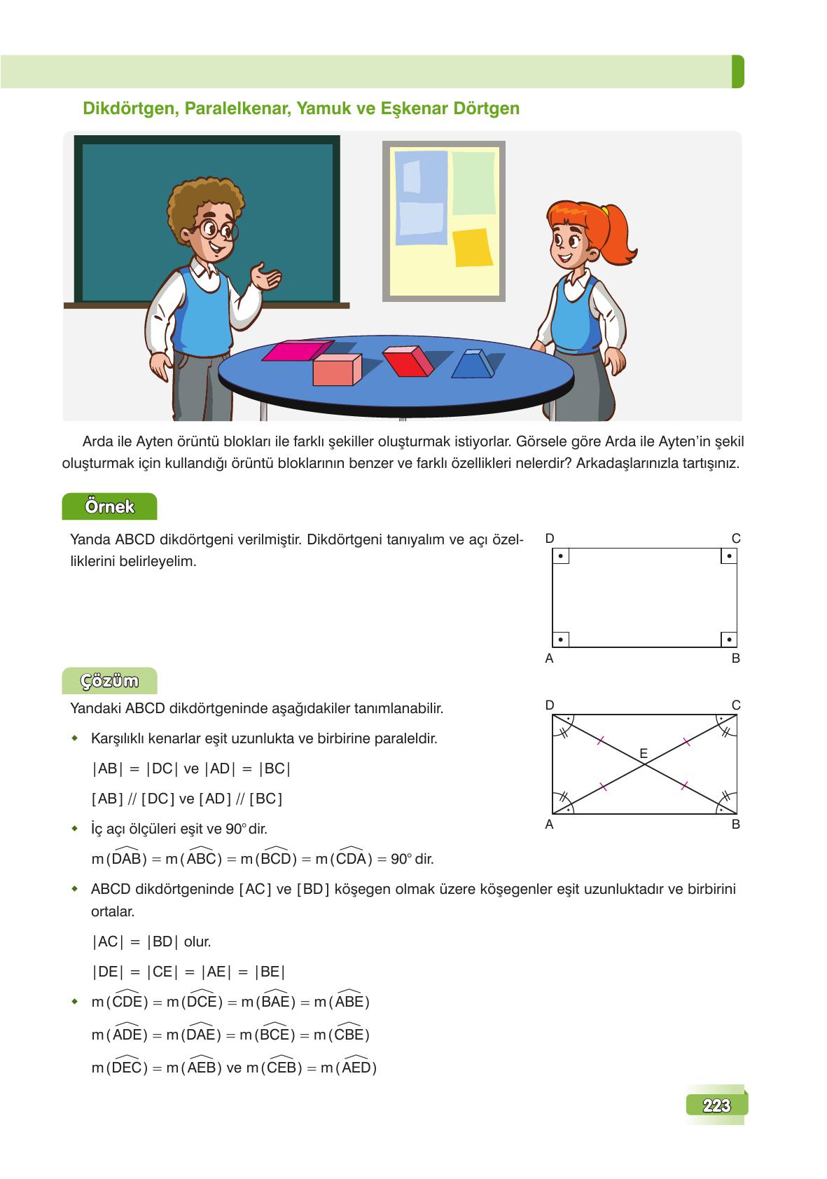 7. Sınıf Edat Yayınları Matematik Ders Kitabı Sayfa 223 Cevapları 7. Sınıf Edat Yayınları Matematik Ders Kitabı Sayfa 223 Cevapları