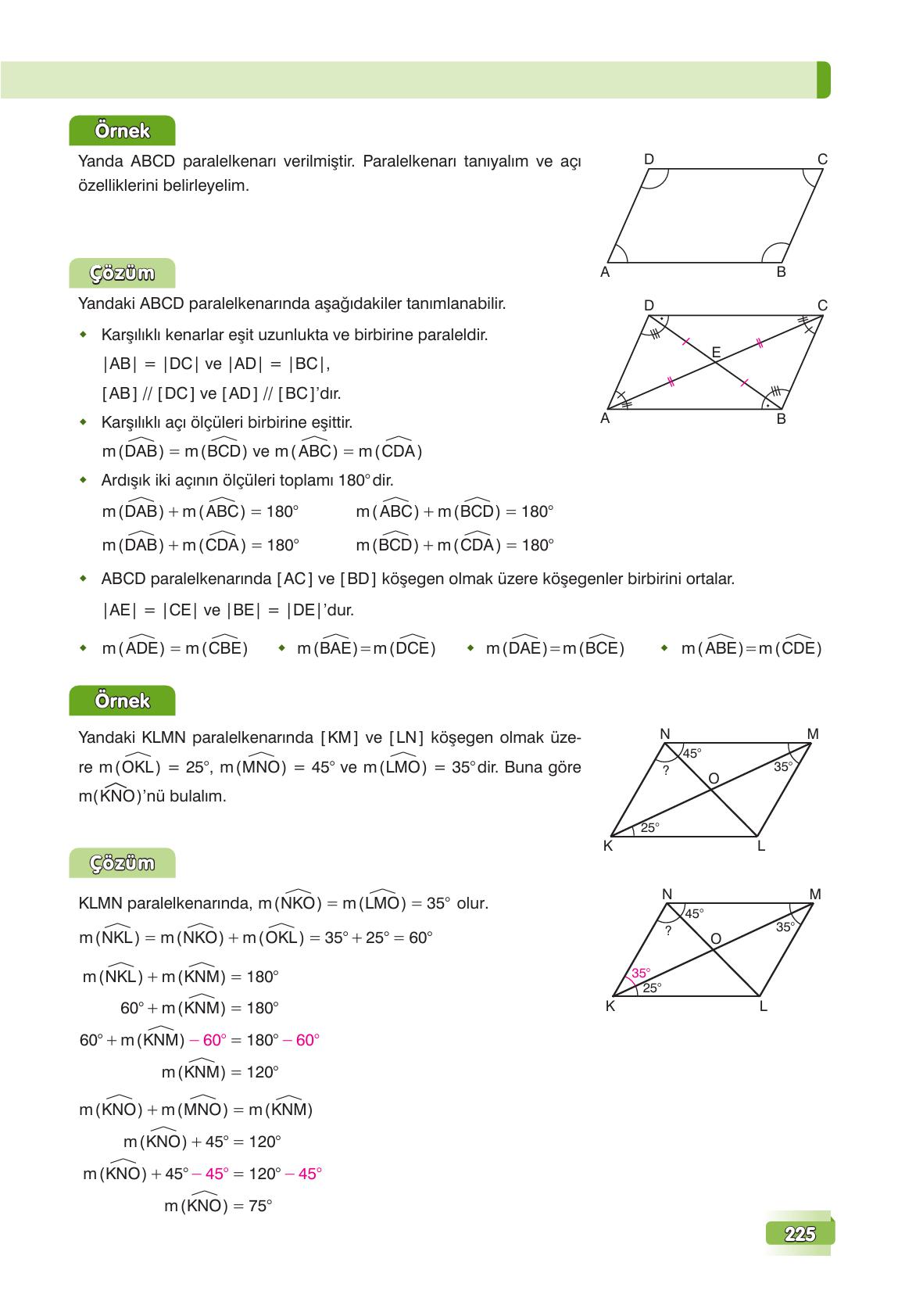 7. Sınıf Edat Yayınları Matematik Ders Kitabı Sayfa 225 Cevapları 7. Sınıf Edat Yayınları Matematik Ders Kitabı Sayfa 225 Cevapları