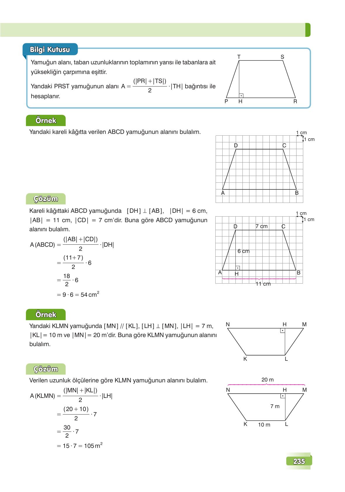 7. Sınıf Edat Yayınları Matematik Ders Kitabı Sayfa 235 Cevapları 7. Sınıf Edat Yayınları Matematik Ders Kitabı Sayfa 235 Cevapları