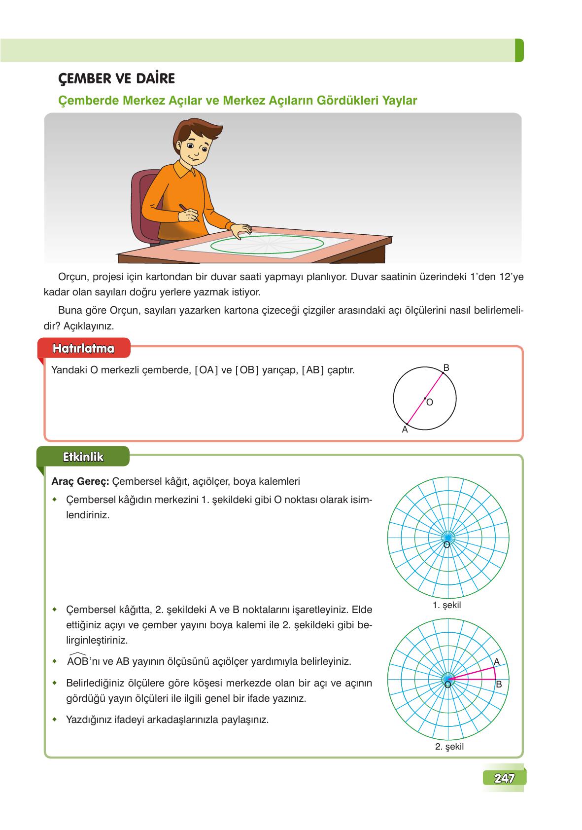 7. Sınıf Edat Yayınları Matematik Ders Kitabı Sayfa 247 Cevapları 7. Sınıf Edat Yayınları Matematik Ders Kitabı Sayfa 247 Cevapları