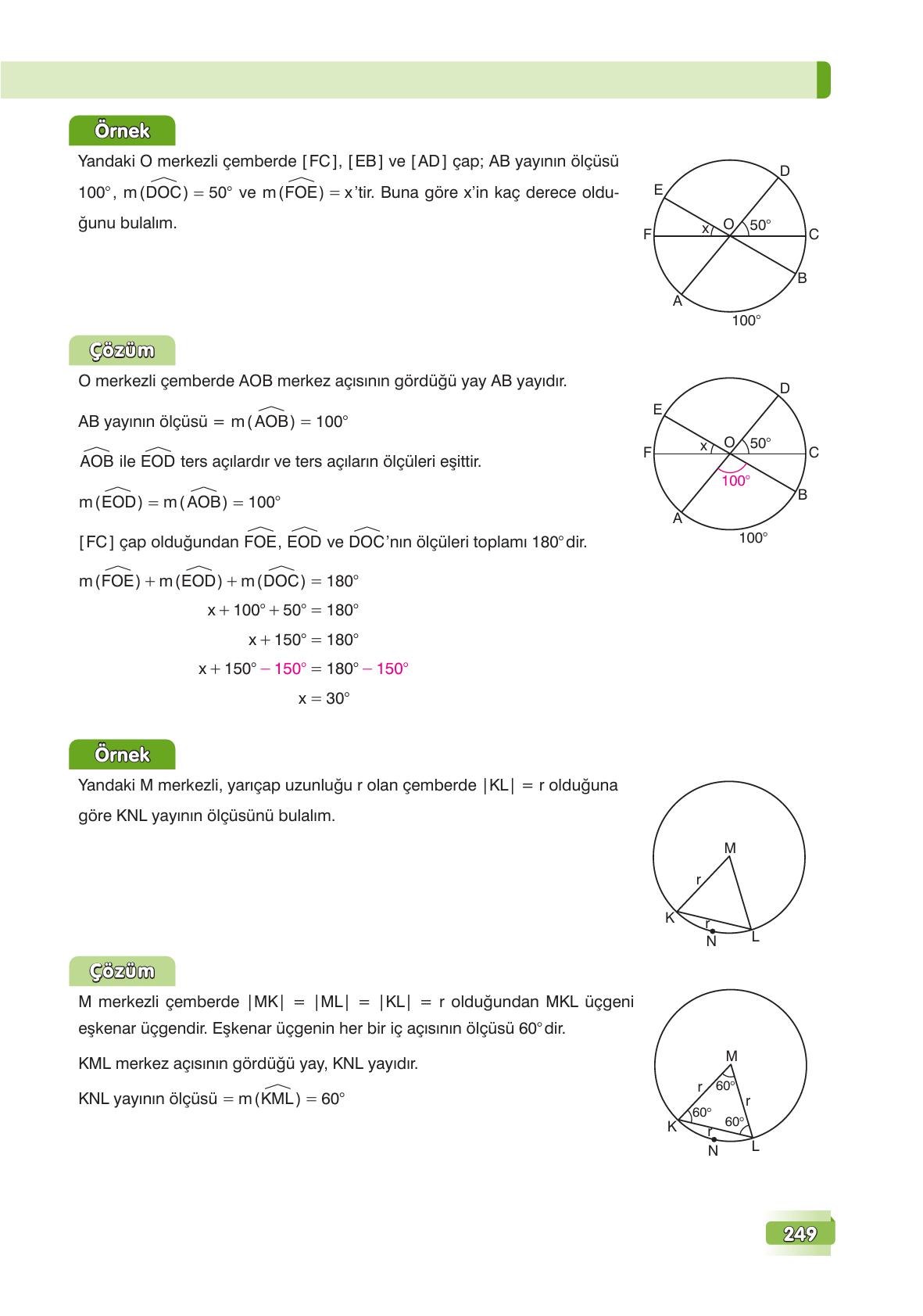 7. Sınıf Edat Yayınları Matematik Ders Kitabı Sayfa 249 Cevapları 7. Sınıf Edat Yayınları Matematik Ders Kitabı Sayfa 249 Cevapları