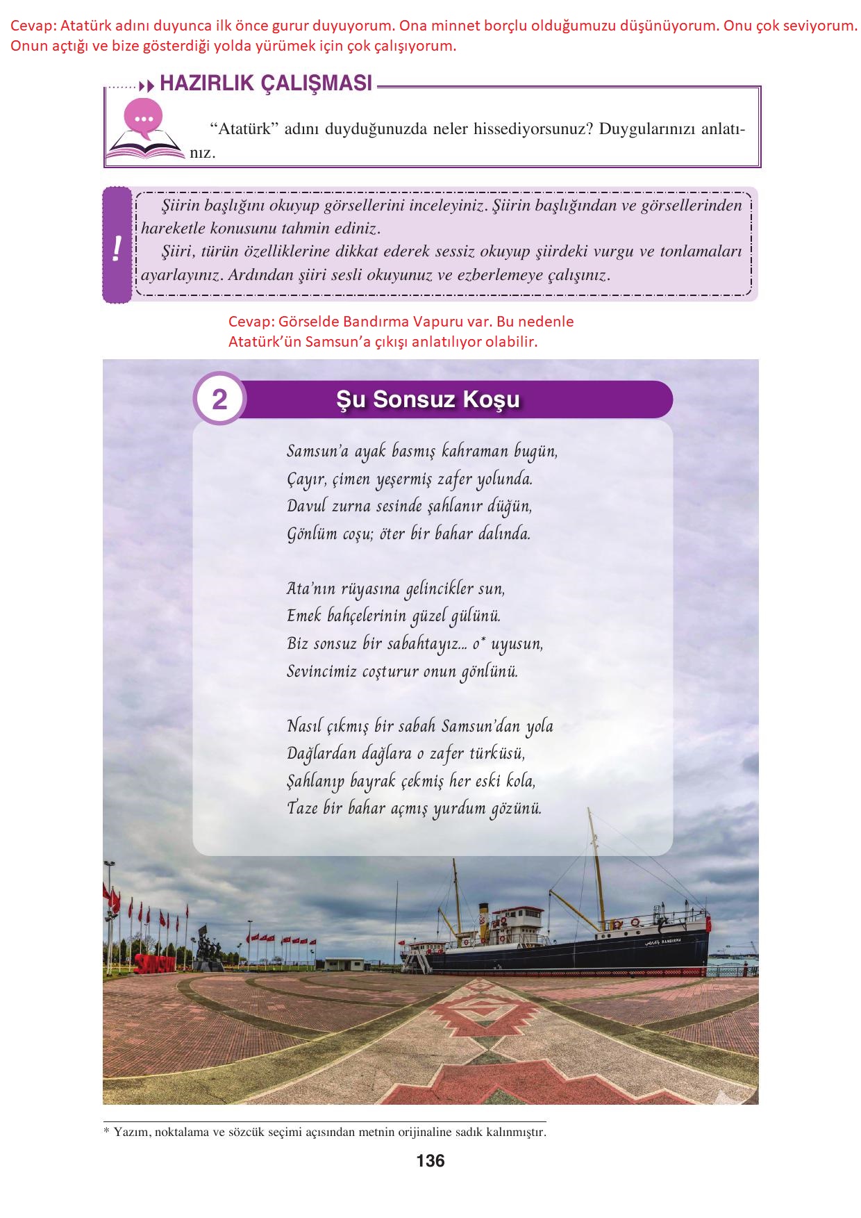 8. Sınıf Hecce Yayınları Türkçe Ders Kitabı Sayfa 136 Cevapları 8. Sınıf Hecce Yayınları Türkçe Ders Kitabı Sayfa 136 Cevapları