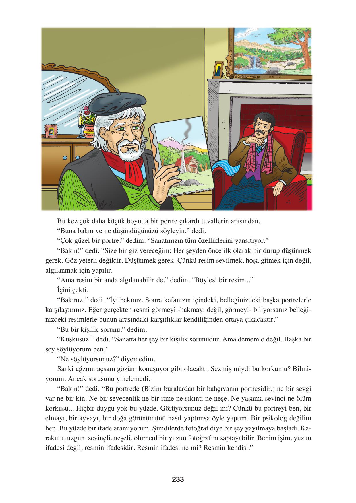 8. Sınıf Hecce Yayınları Türkçe Ders Kitabı Sayfa 233 Cevapları