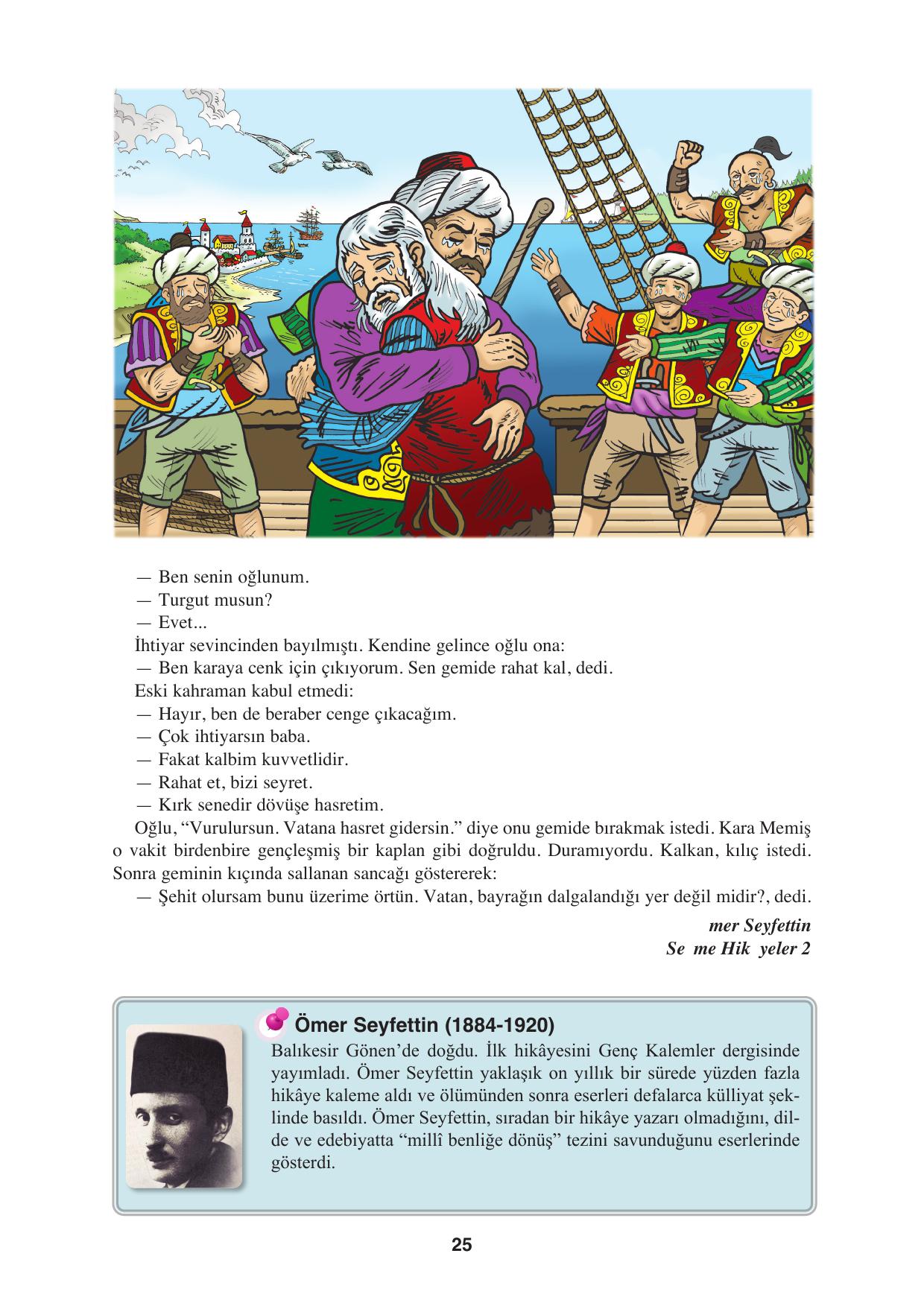 8. Sınıf Hecce Yayınları Türkçe Ders Kitabı Sayfa 25 Cevapları