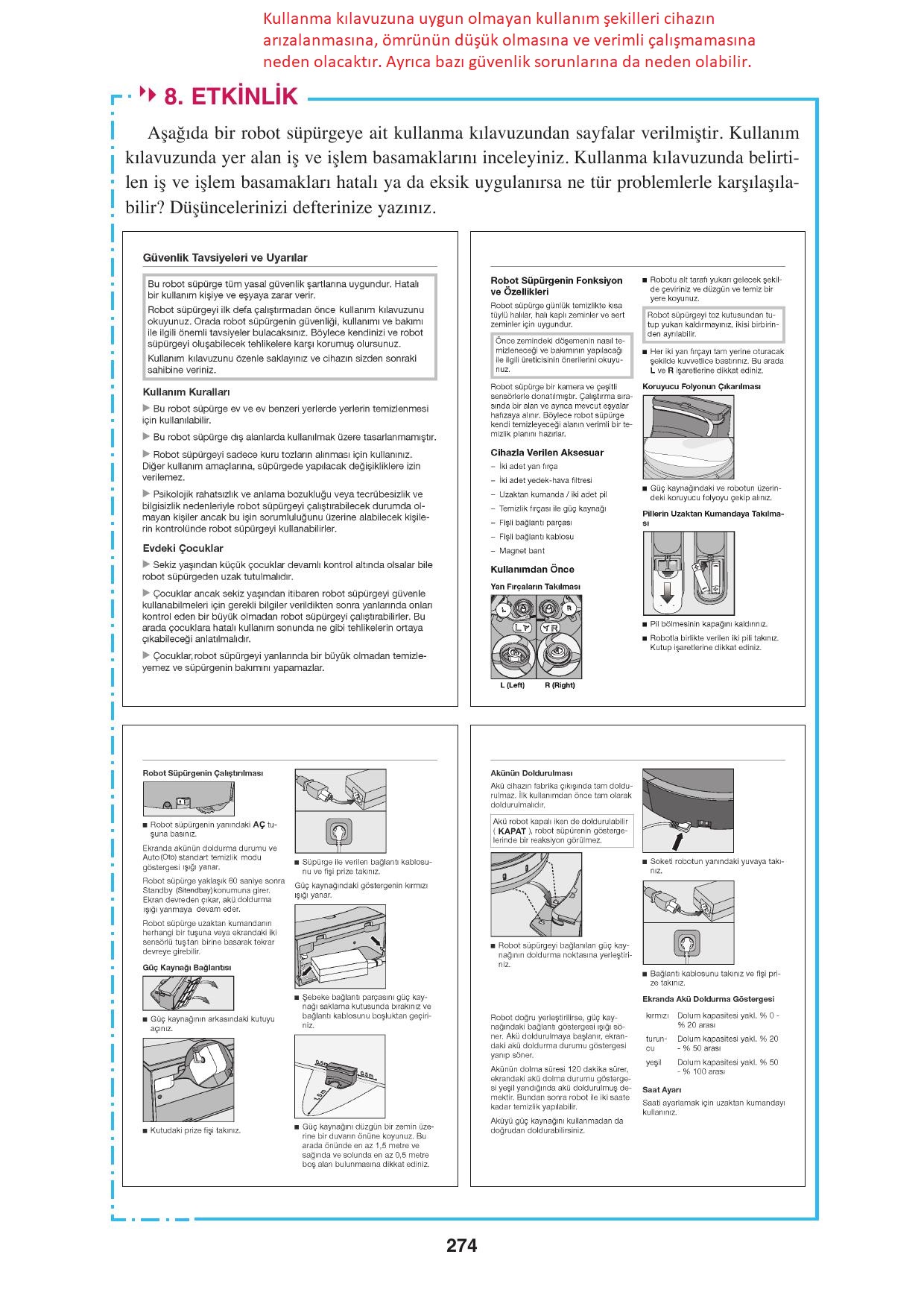8. Sınıf Hecce Yayınları Türkçe Ders Kitabı Sayfa 274 Cevapları 8. Sınıf Hecce Yayınları Türkçe Ders Kitabı Sayfa 274 Cevapları