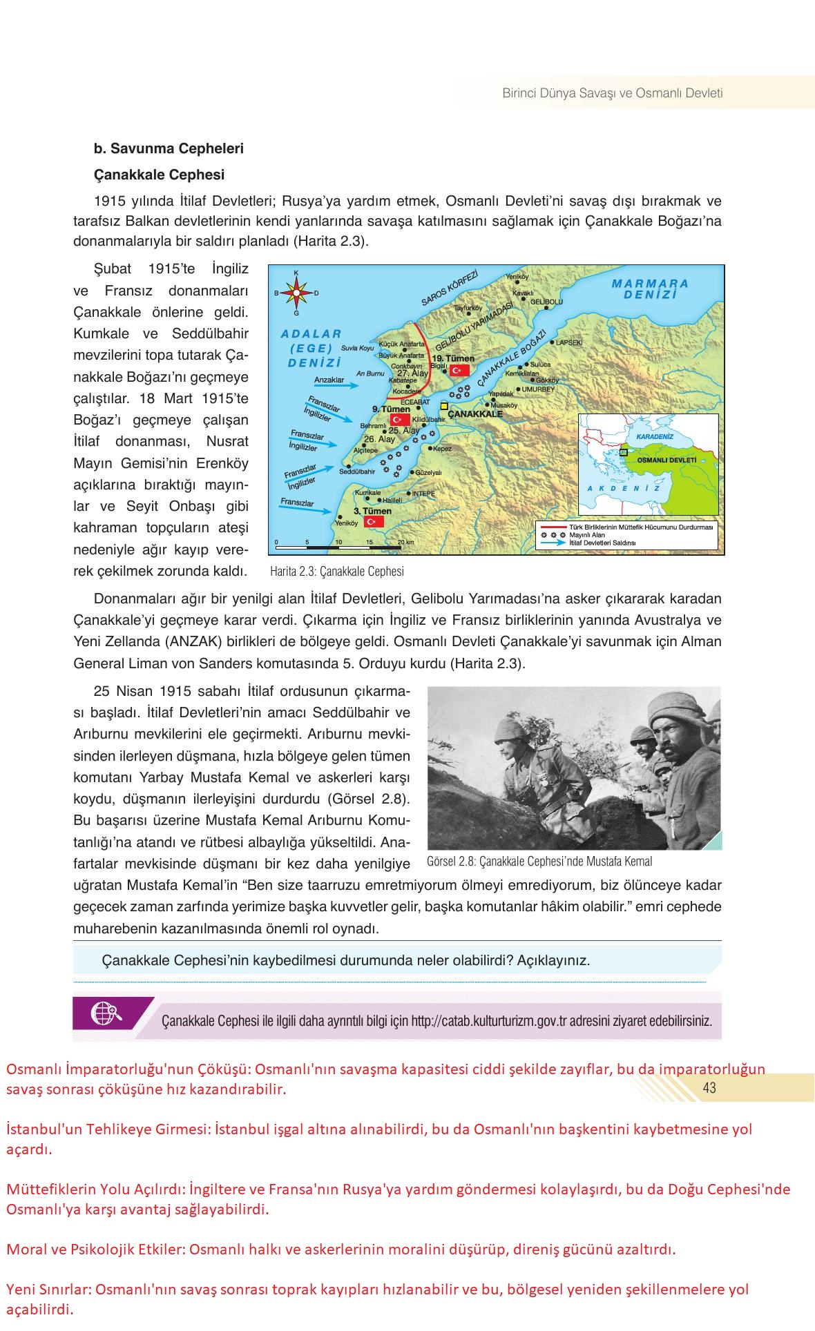 8. Sınıf Semih Ofset Sek Yayınları İnkılap Tarihi Ders Kitabı Sayfa 43 Cevapları 8. Sınıf Semih Ofset Sek Yayınları İnkılap Tarihi Ders Kitabı Sayfa 43 Cevapları
