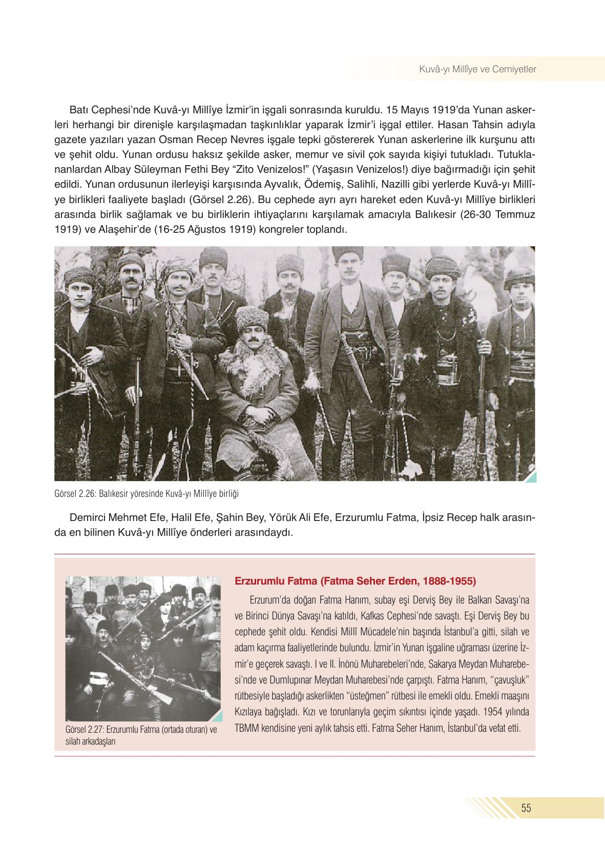 8. Sınıf Semih Ofset Sek Yayınları İnkılap Tarihi Ders Kitabı Sayfa 55 Cevapları 8. Sınıf Semih Ofset Sek Yayınları İnkılap Tarihi Ders Kitabı Sayfa 55 Cevapları