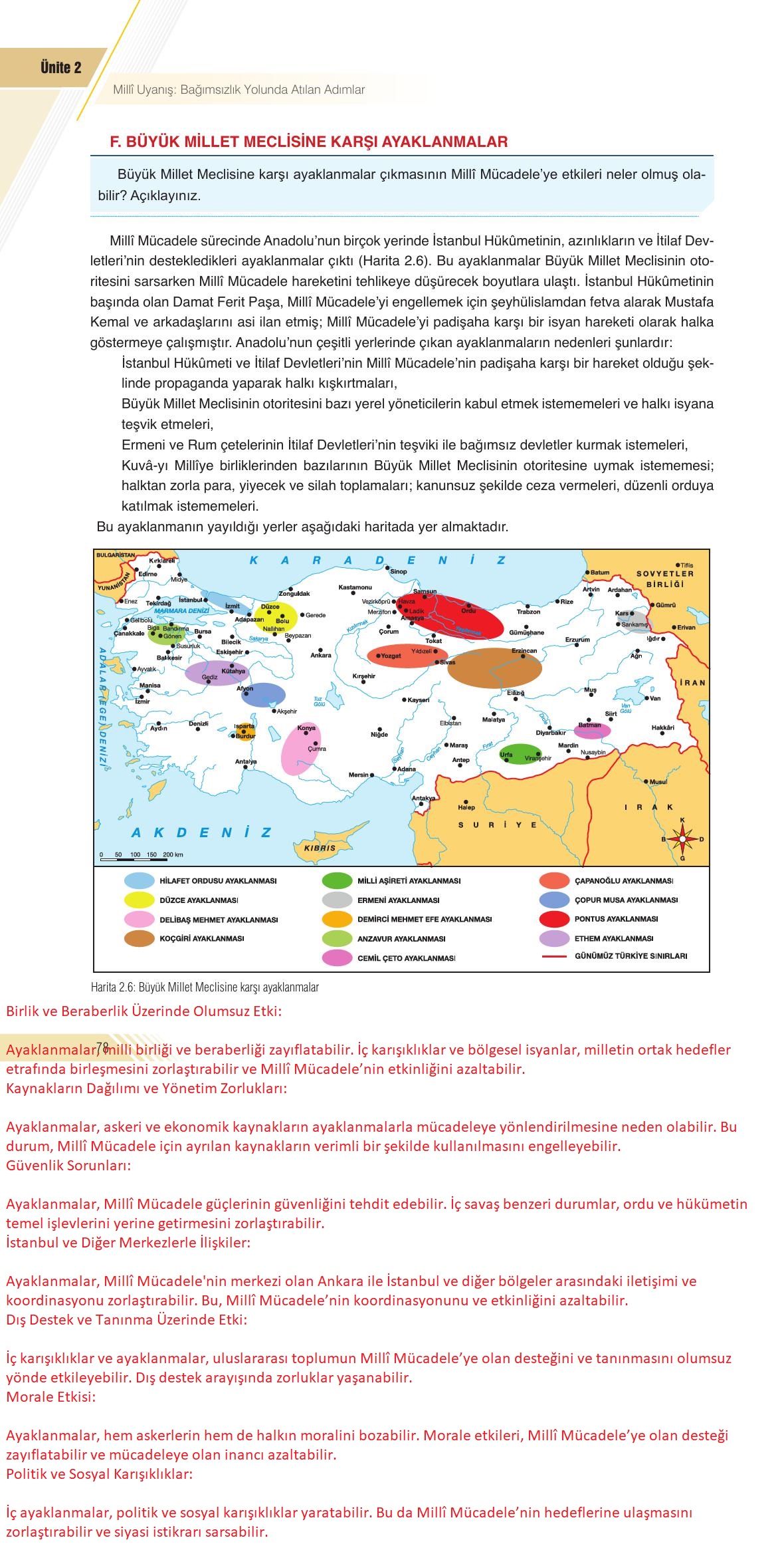 8. Sınıf Semih Ofset Sek Yayınları İnkılap Tarihi Ders Kitabı Sayfa 78 Cevapları 8. Sınıf Semih Ofset Sek Yayınları İnkılap Tarihi Ders Kitabı Sayfa 78 Cevapları