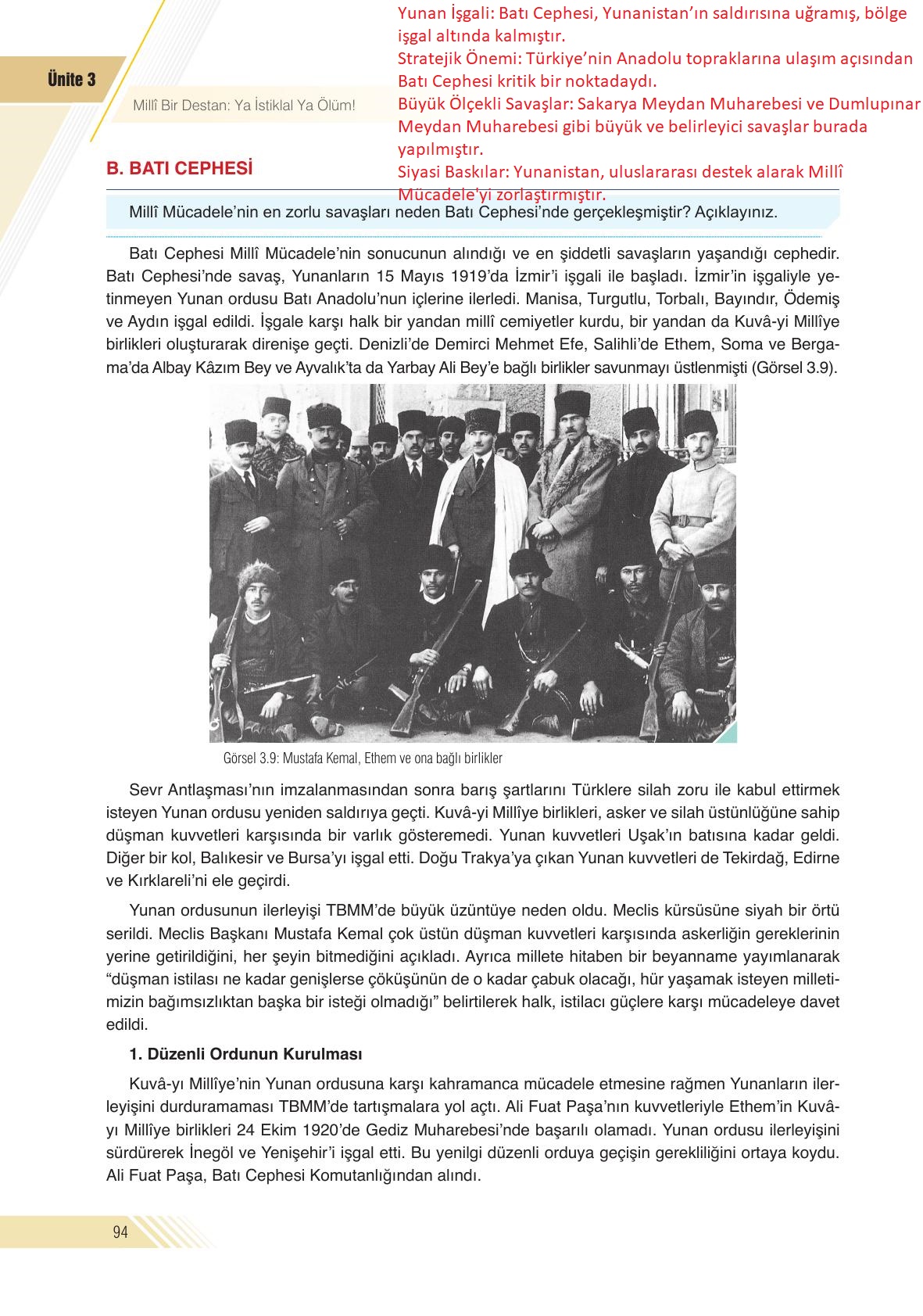8. Sınıf Semih Ofset Sek Yayınları İnkılap Tarihi Ders Kitabı Sayfa 94 Cevapları 8. Sınıf Semih Ofset Sek Yayınları İnkılap Tarihi Ders Kitabı Sayfa 94 Cevapları